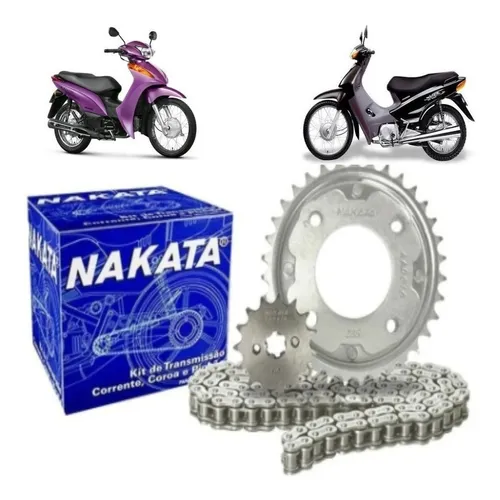 Kit Transmissão Honda Biz 100 - TM10105 Nakata