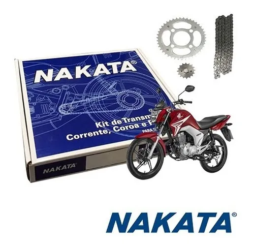 Kit Transmissão Honda CG 150 - TM10120 Nakata