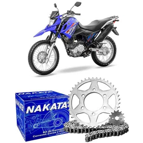 Kit Transmissão Yamaha XTZ150 - TM10235 Nakata