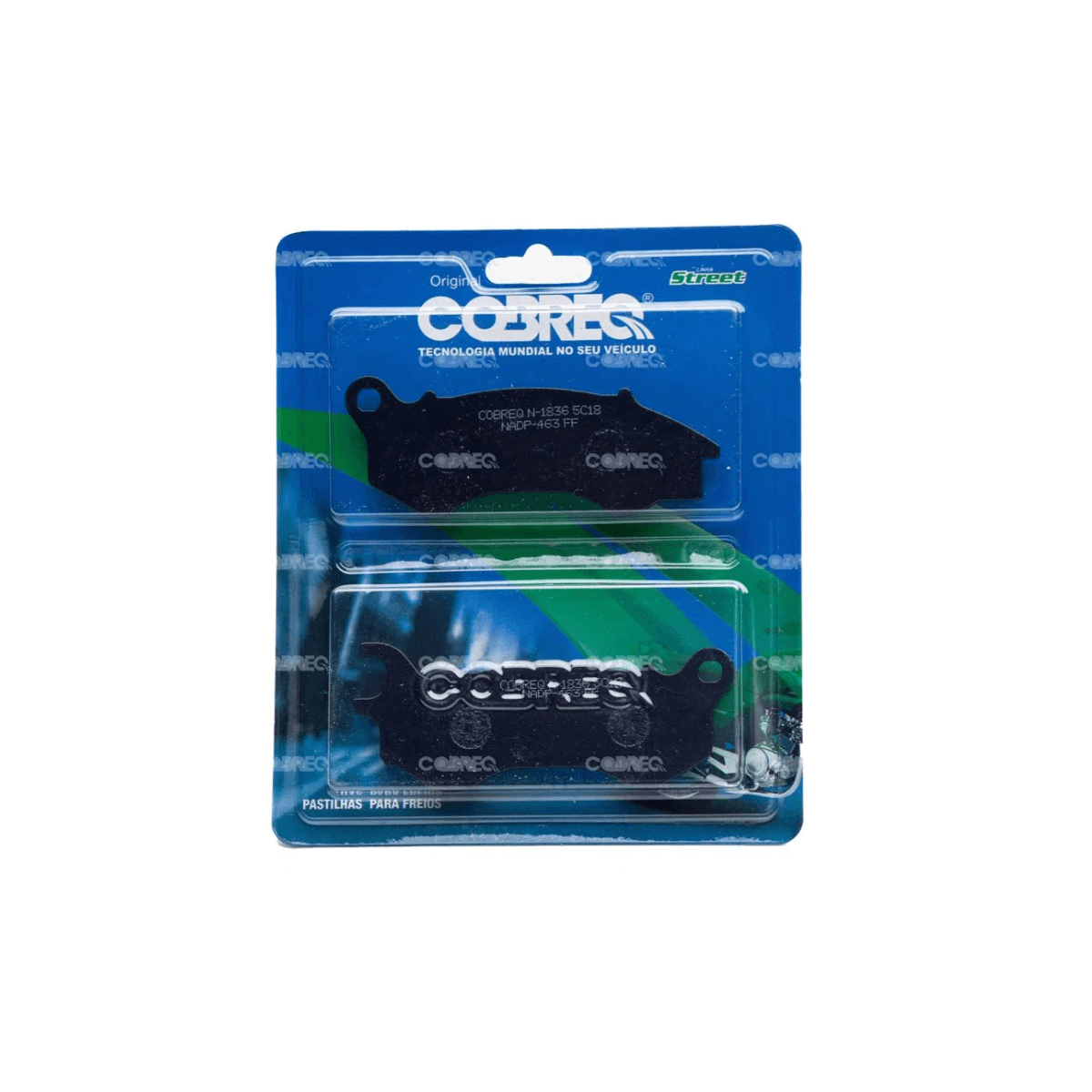 Pastilha de Freio Dianteira Cobreq N-1836 Honda CG Titan 150 EX CBS 2015+