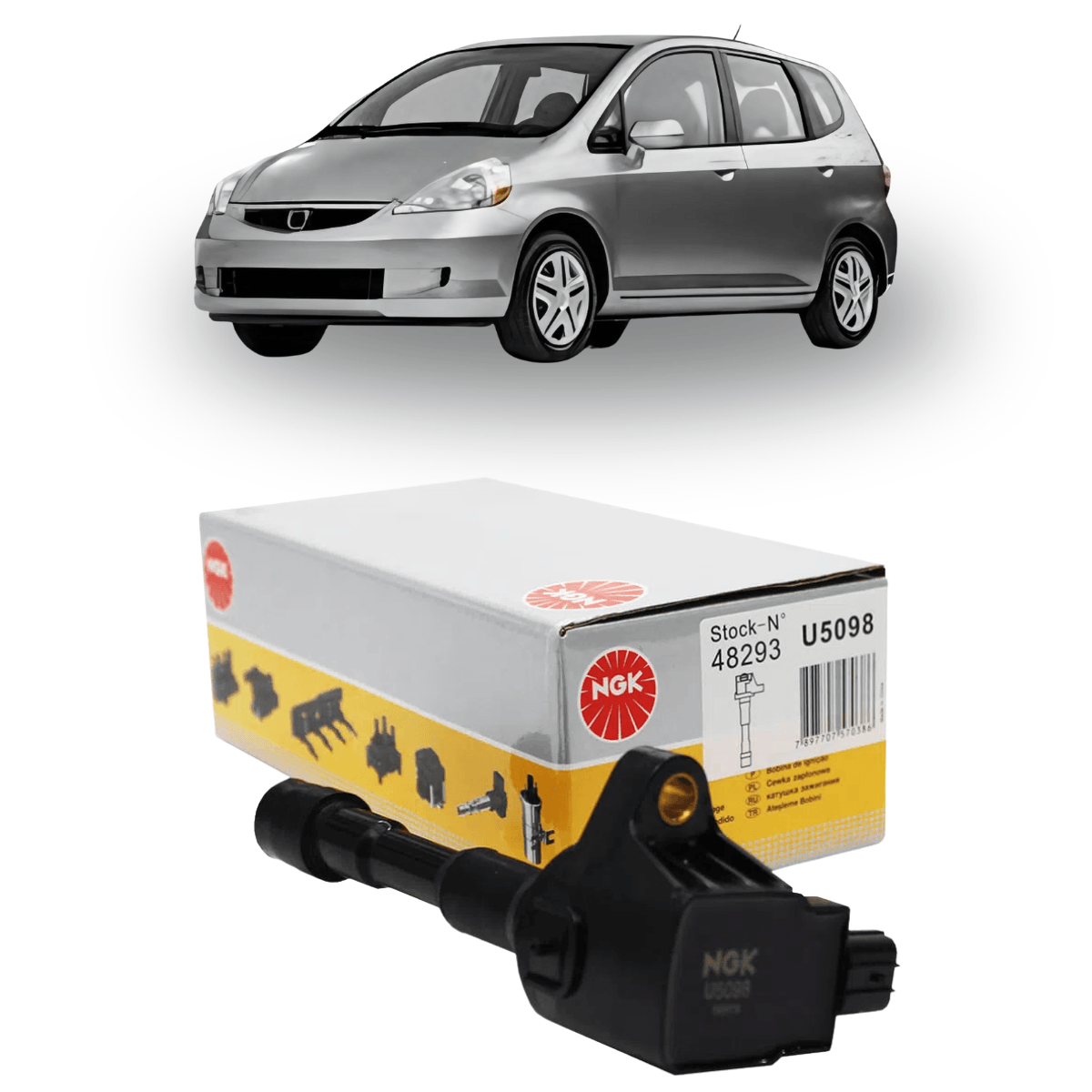 Bobina de Ignição Honda Fit 1.4 - NGK U5098