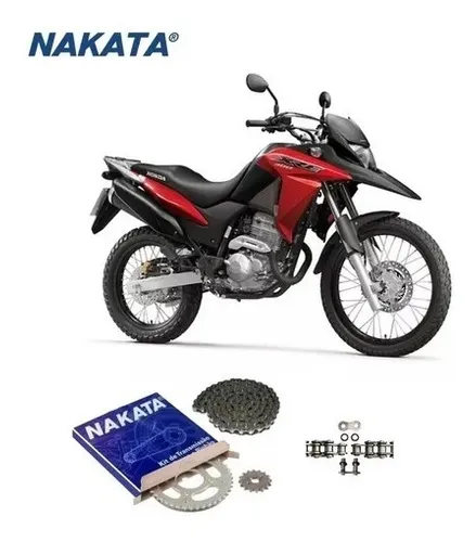 Kit Transmissão com Retentor Honda XRE 300 - TM10150R Nakata