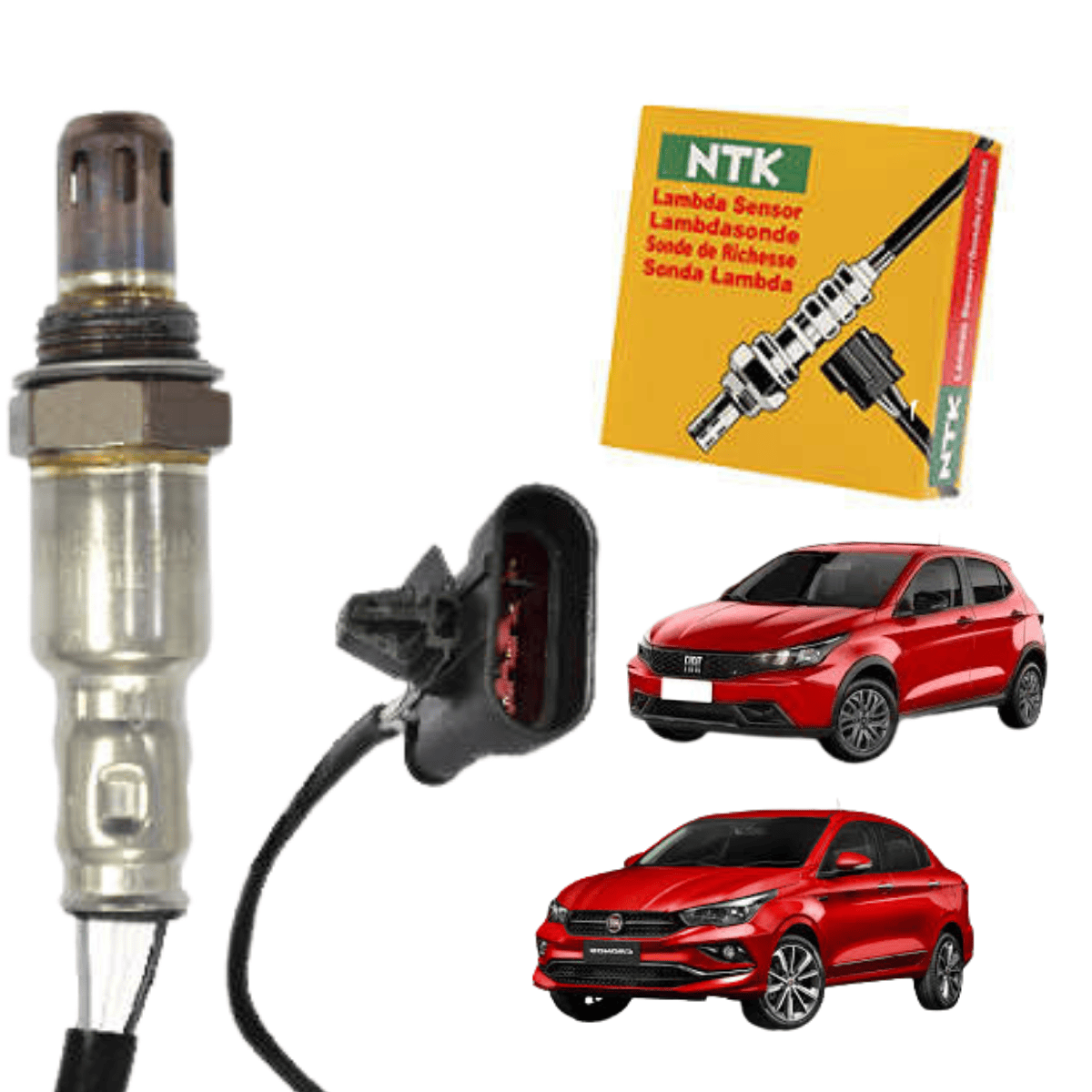 PRÉ Sensor Oxigênio Palio Siena Doblo - OZA629A11 NGK