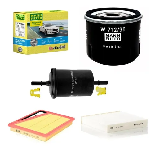 Kit Filtros Fiat Argo Mobi - SP11066-4 Mann