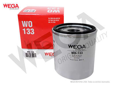 Filtro Oleo Blindado Cruze 1.4 16v 2016 A 2017  - WO133 Wega