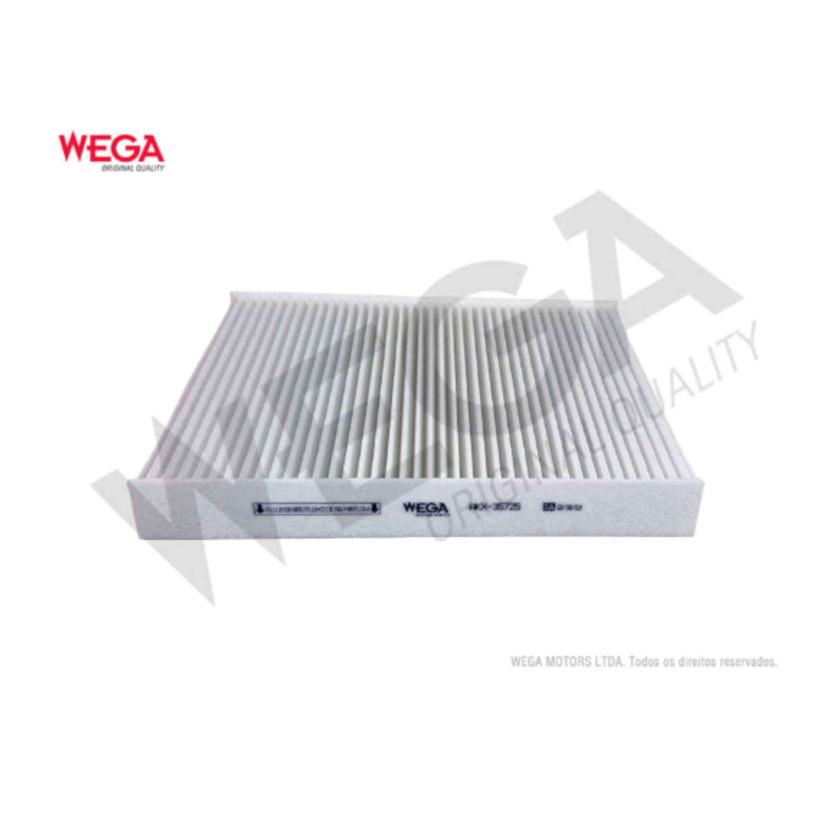 Filtro de Cabine GM Cruze Equinox Onix Tracker - AKX35725 Wega