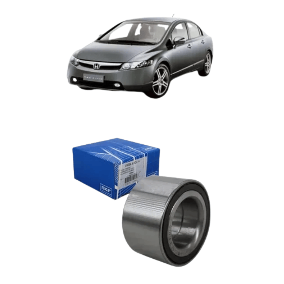 Rolamento Roda Dianteira Honda Civic 2006 a 2020 ABS - SKF VKBA6916A