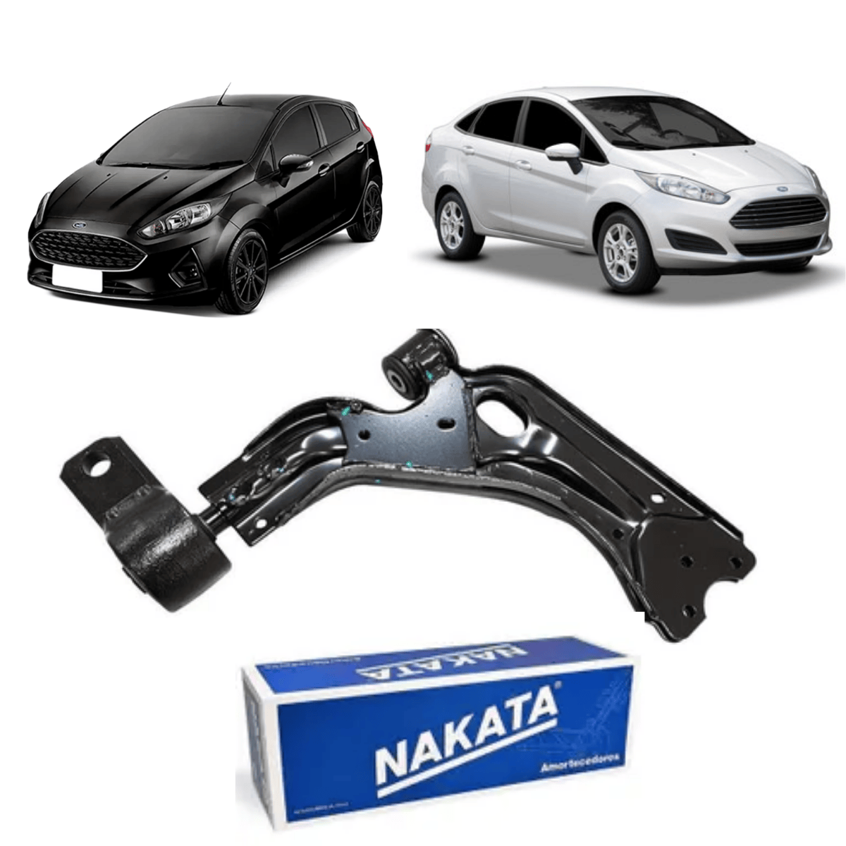 Bandeja de Suspensão Dianteira Direita Ford Fiesta NBJ2030D Nakata