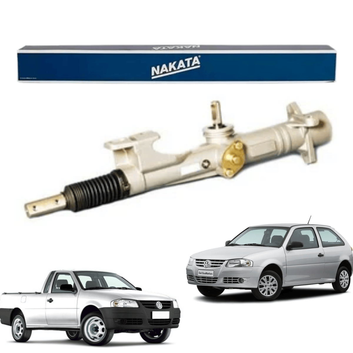 Caixa Direção Mecânica Nakata Gol 85 a 2014 - NCD50163 Nakata