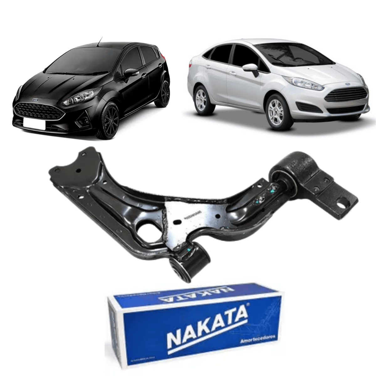 Bandeja de Suspensão Dianteira Esquerda Ford Fiesta NBJ2030E  Nakata