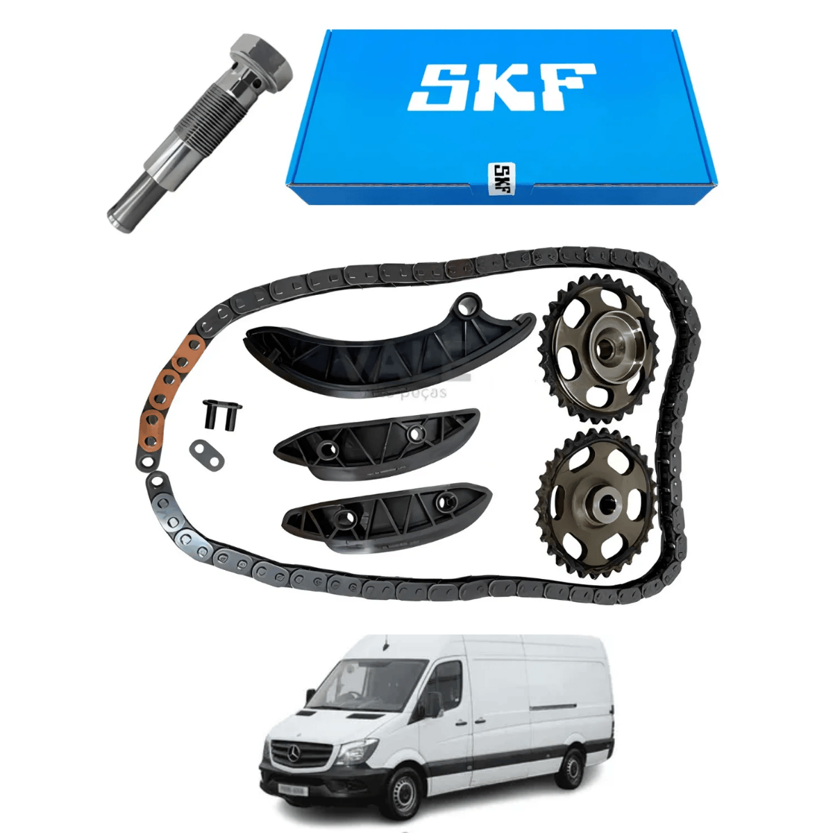Kit Corrente Distribuição Sprinter 2.2 Turbo 2012 a 2016 SKF VKML48000A