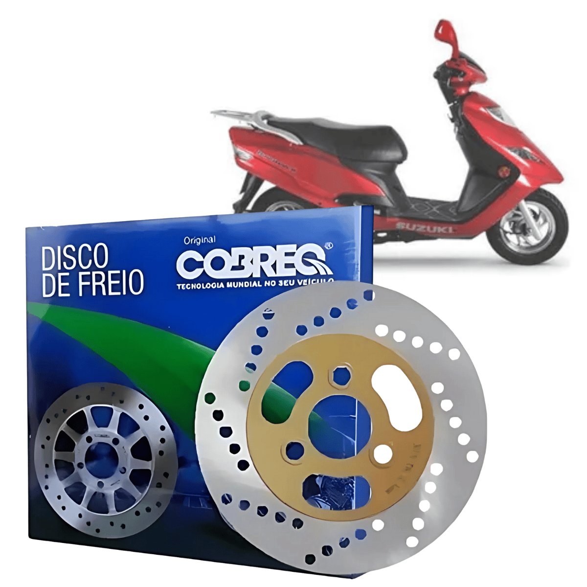 Disco Freio Dianteiro Suzuki Burgman - 0023 Cobreq
