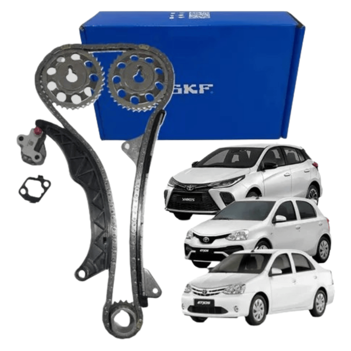Kit Corrente De Comando Toyota Etios 2012/2021 SKF VKML41001A