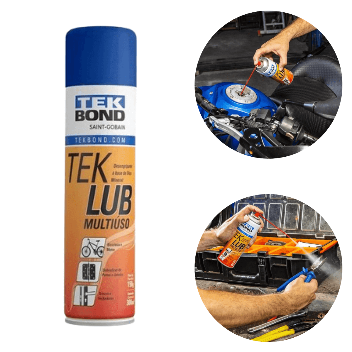 Desengripante TEK LUB 300ml 150g - TEKBOND