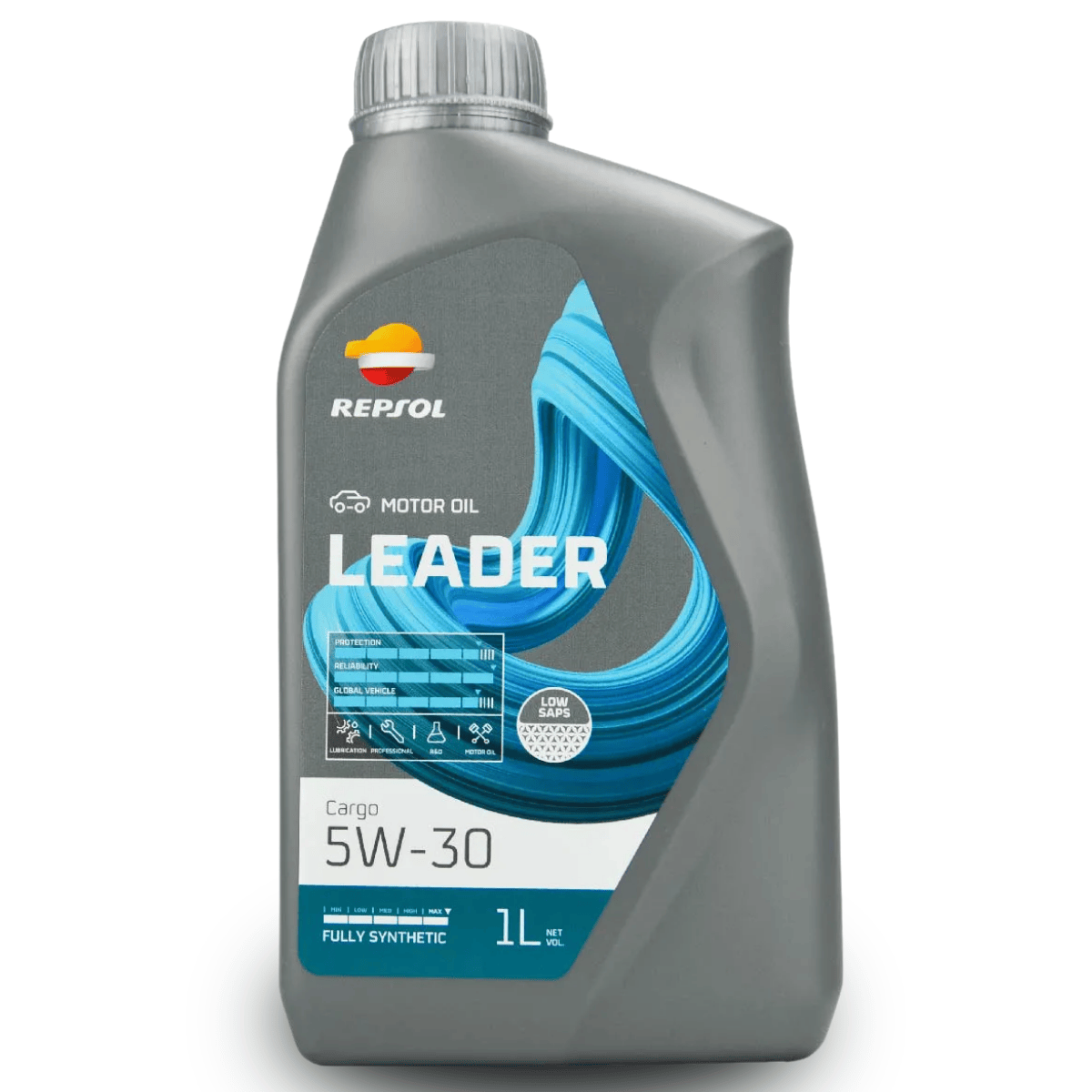 Oleo p/ Motor Leader Cargo 5W30 1L Repsol