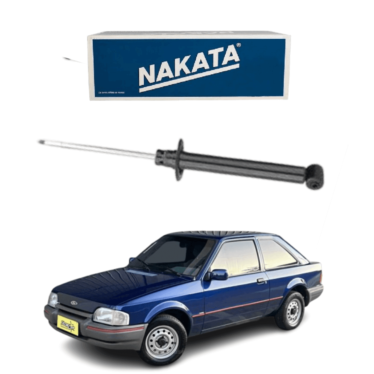 Amortecedor Traseiro Escort Verona Logus Pointer - HG30738 Nakata