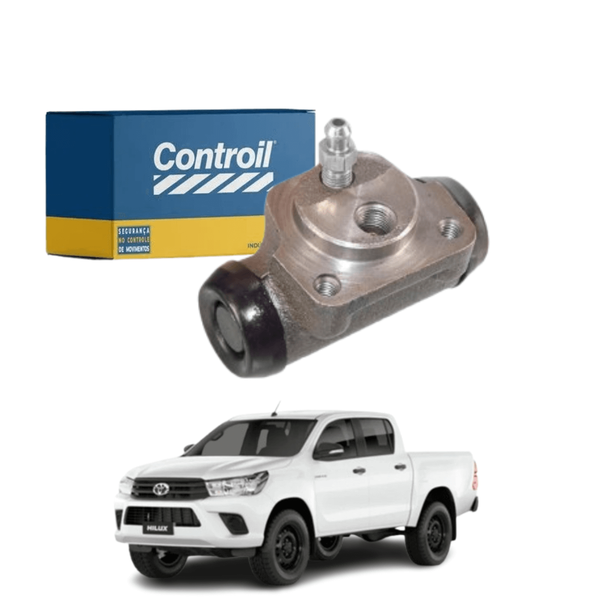 Cilindro de Roda Hilux Traseiro Esq ou Dir - C3531 Controil