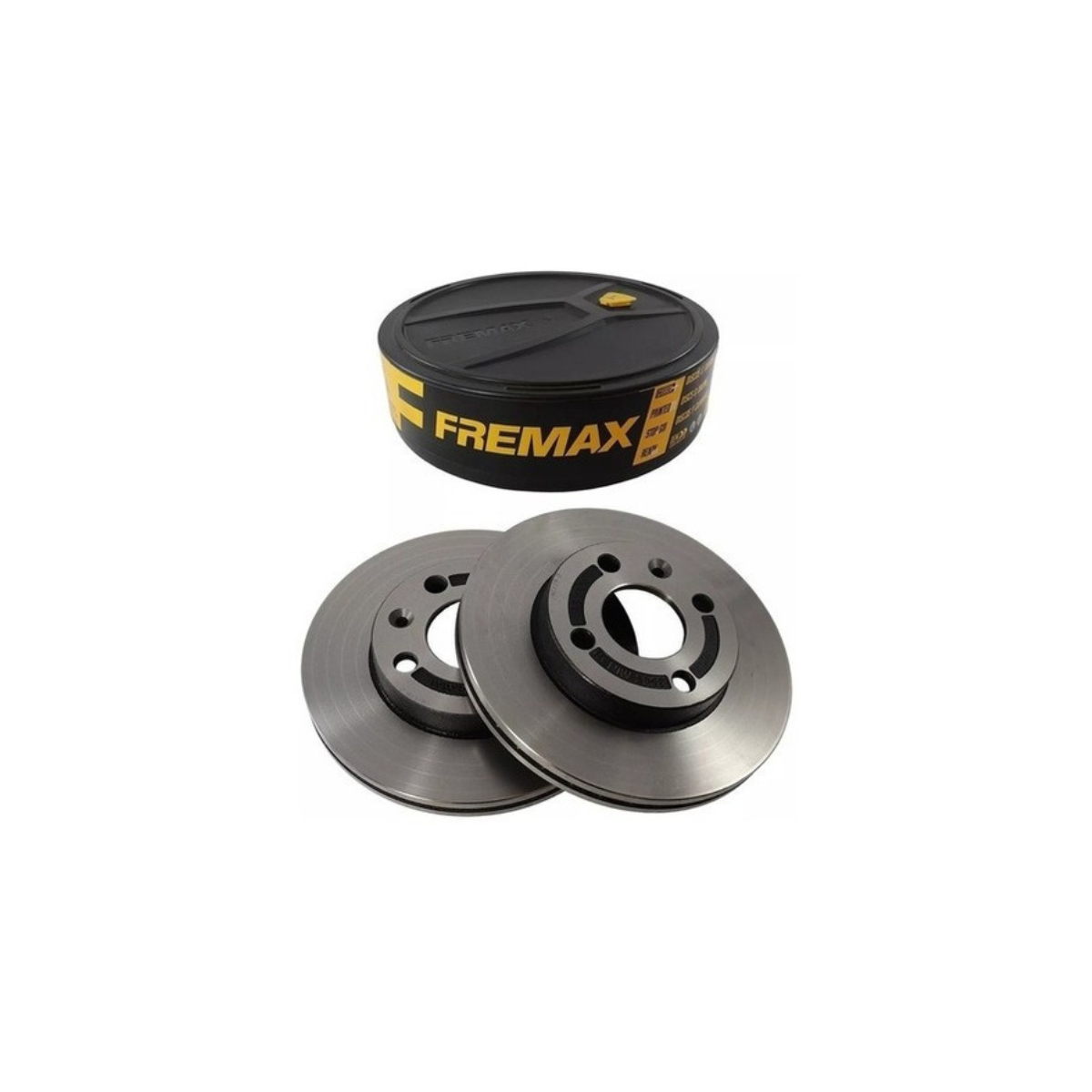 Par Disco Freio Ventilado Dianteiro Cobalt, Onix Joy, Prisma Fremax