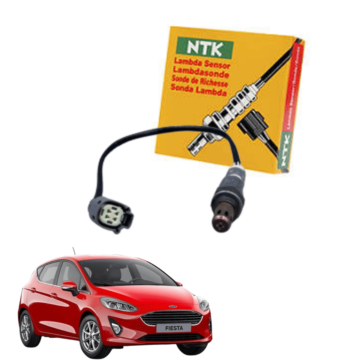 Sensor Oxigênio Ford Fiesta 1.5 1.6 16V - OZA713D20 NGK