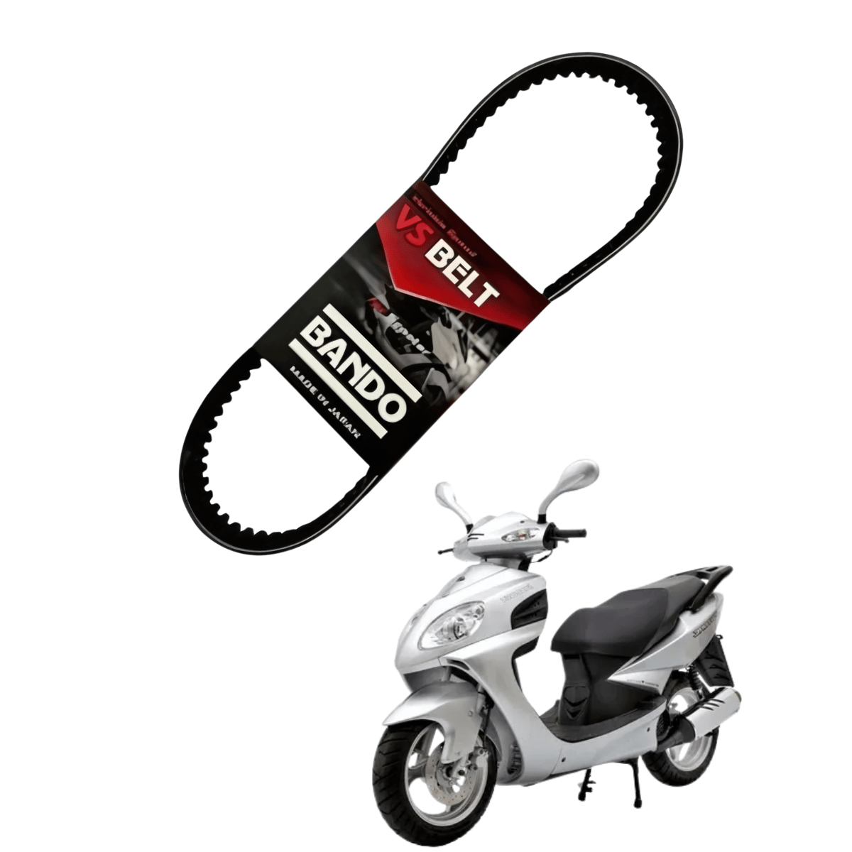 Correia de Transmissão p/ Dafra Laser 150 (Todos os Modelos)