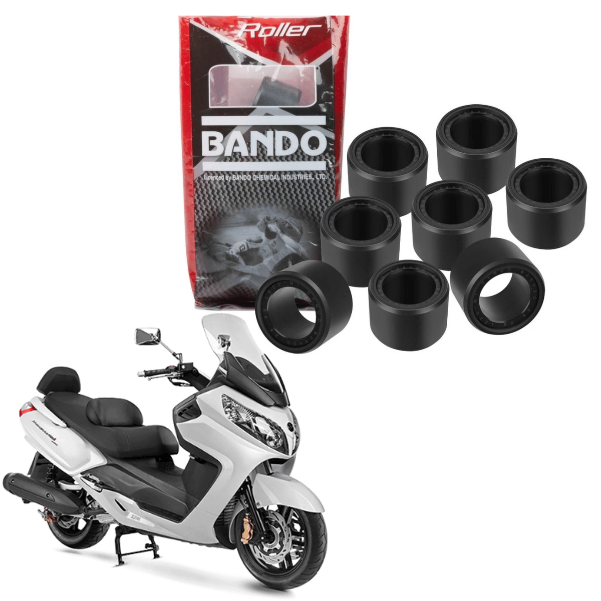 Roletes Bando para Maxsym 400i Scooter
