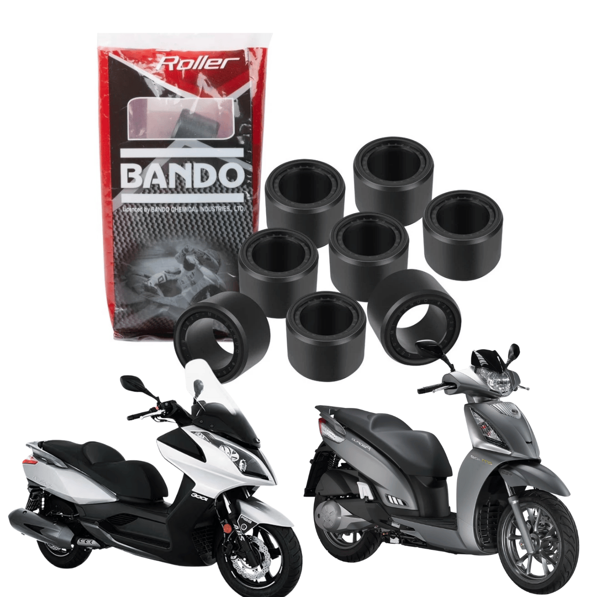 Roletes Bando para  DOWNTOWN 300i e PEOPLE S 300 KYMCO
