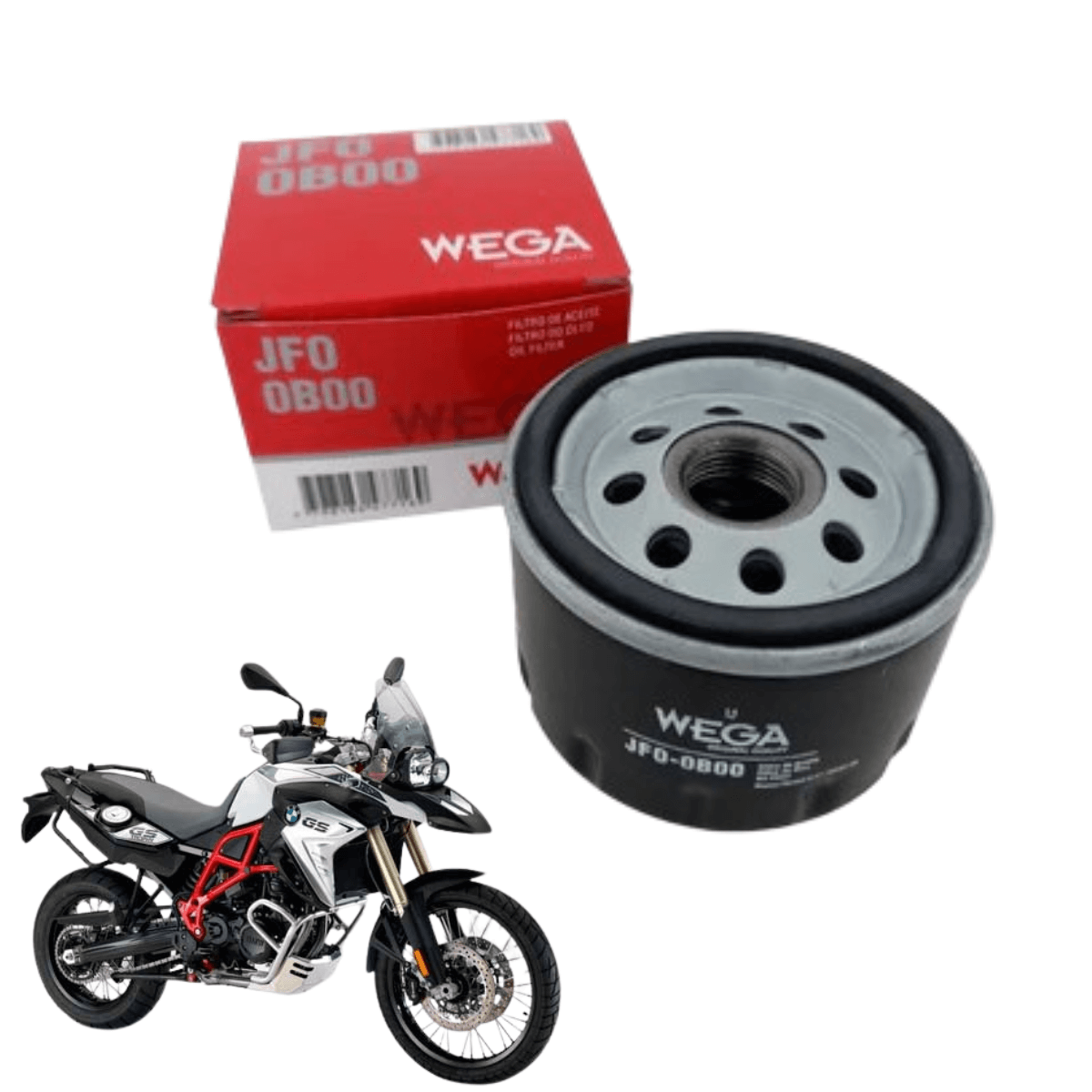 Filtro De Oleo Bmw C600 F700 F800 2006/ F850 -  JFO0B00 Wega