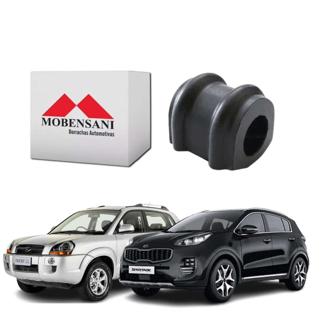 Bucha Bandeja Traseira Tucson Sport -  MB9340 Mobensani