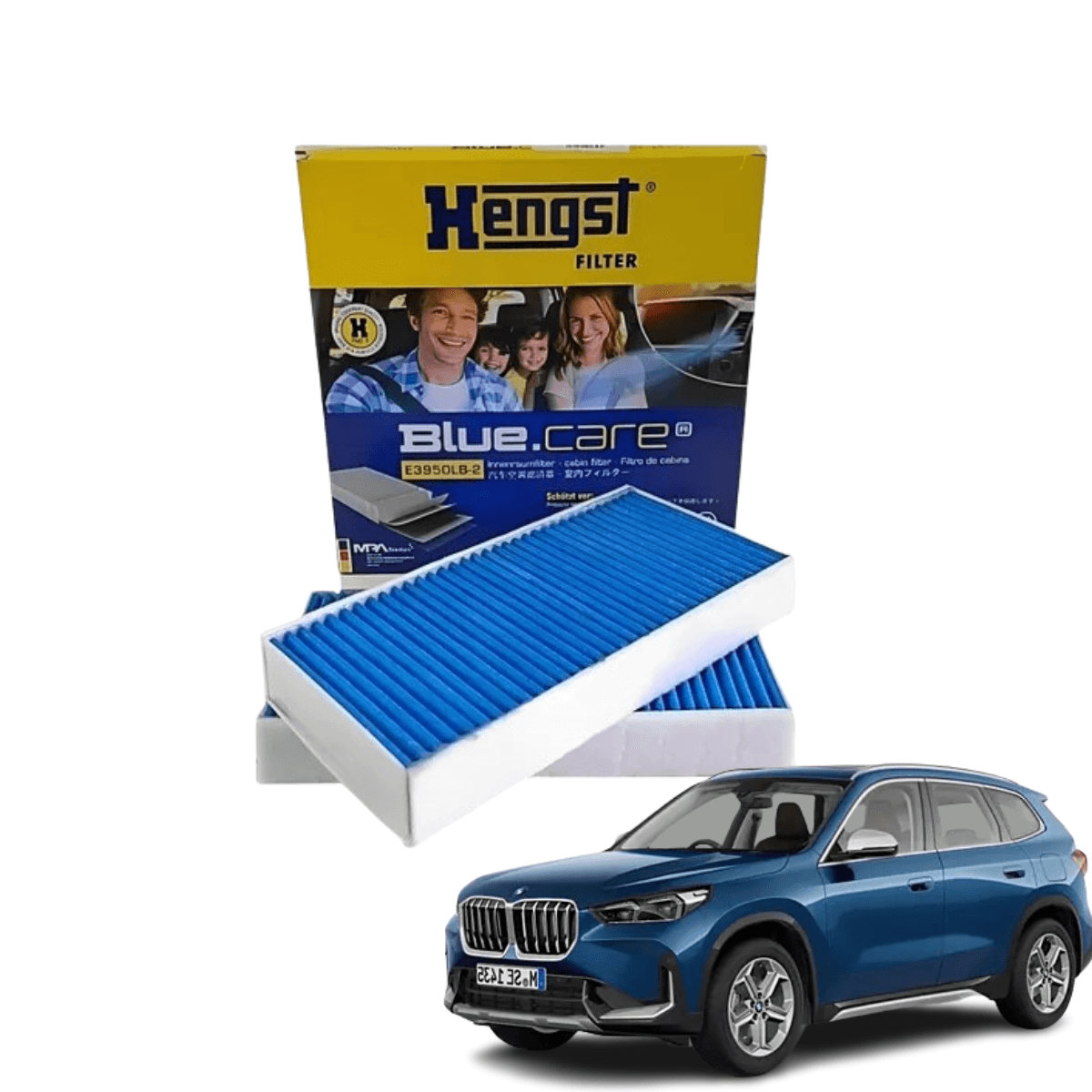Filtro ar Cabine BMW X1 118i 2019 a 2021 - E3950LB2 Hengst