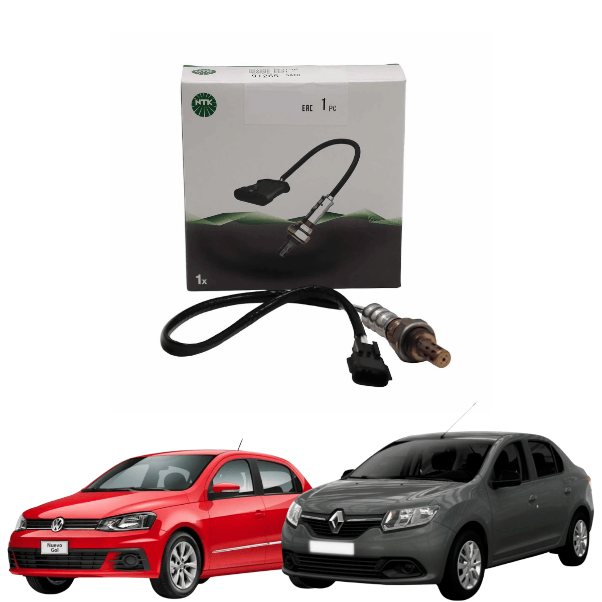 Sensor Oxigênio Logan Sandero Fox Gol Voyage - OZA806EE31 NGK