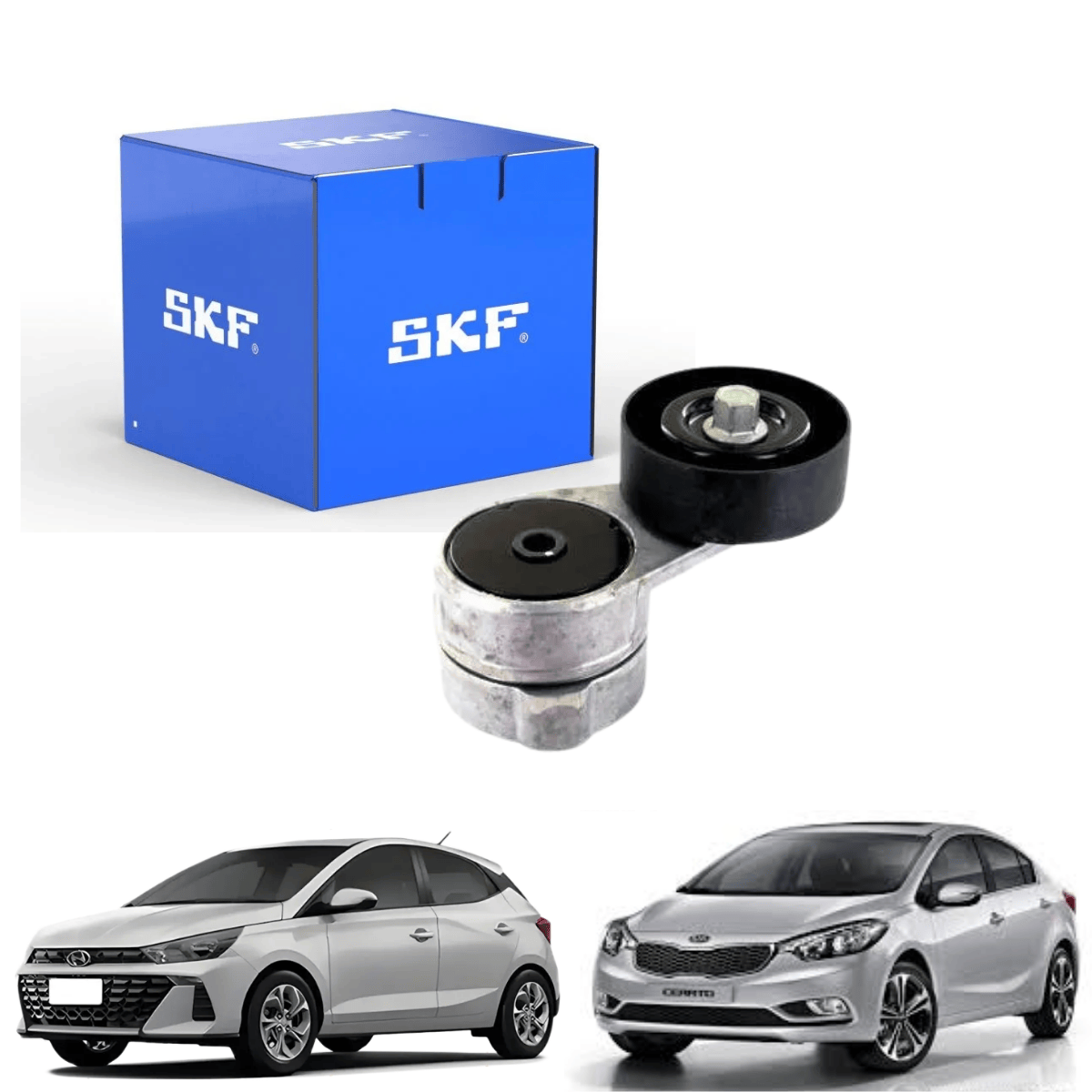 Tensionador Correia Hb20 1.6 16v 2018 2019 SKF VKM64056 A