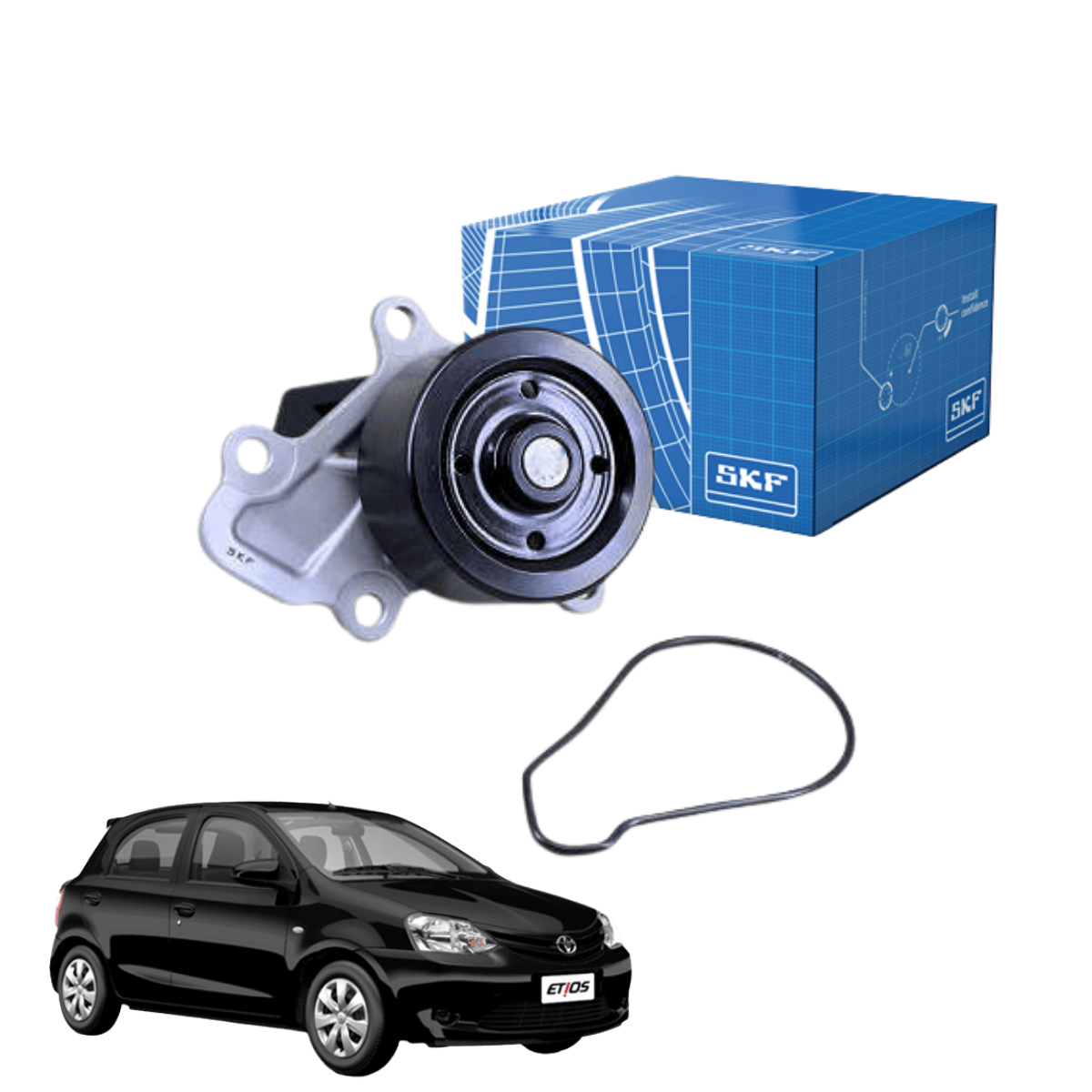 Bomba D'Água Toyota Etios 1.3 1.5 16v 12/16 - VKPC4930 SKF