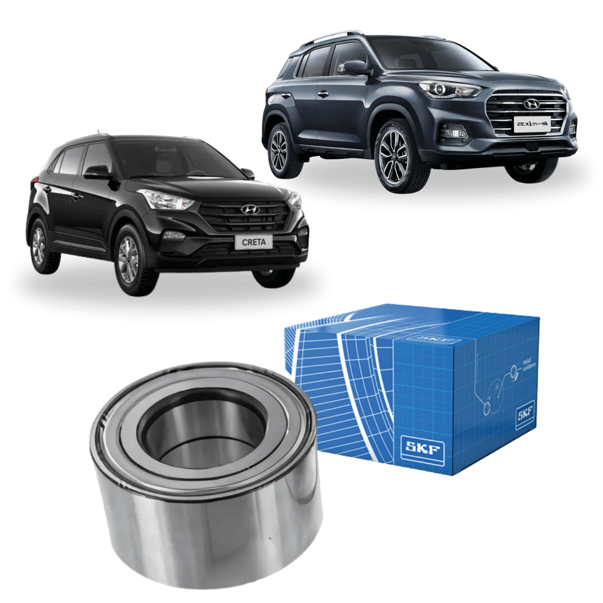Rolamento Roda Dianteira Hyundai Kia 2004/2020 SKF VKBC20033