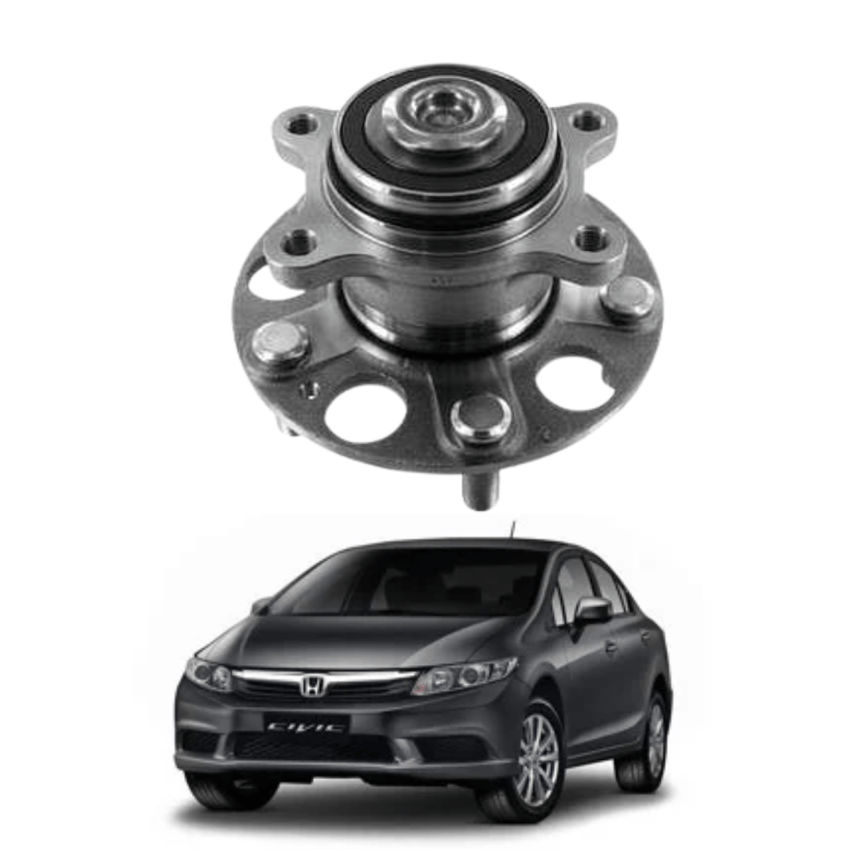 Rolamento  Roda Traseira c/ ABS Honda Civic 2006 a 2024 SKF VKBA 6917 A