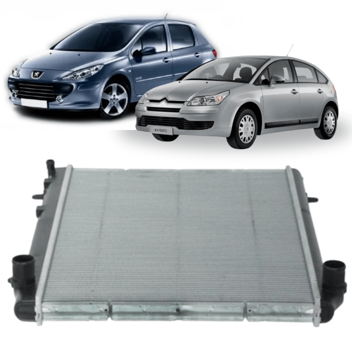 Radiador Citroen C4 2.0 16v Peugeot 307/308/407/408 2.0  - IRB 48322