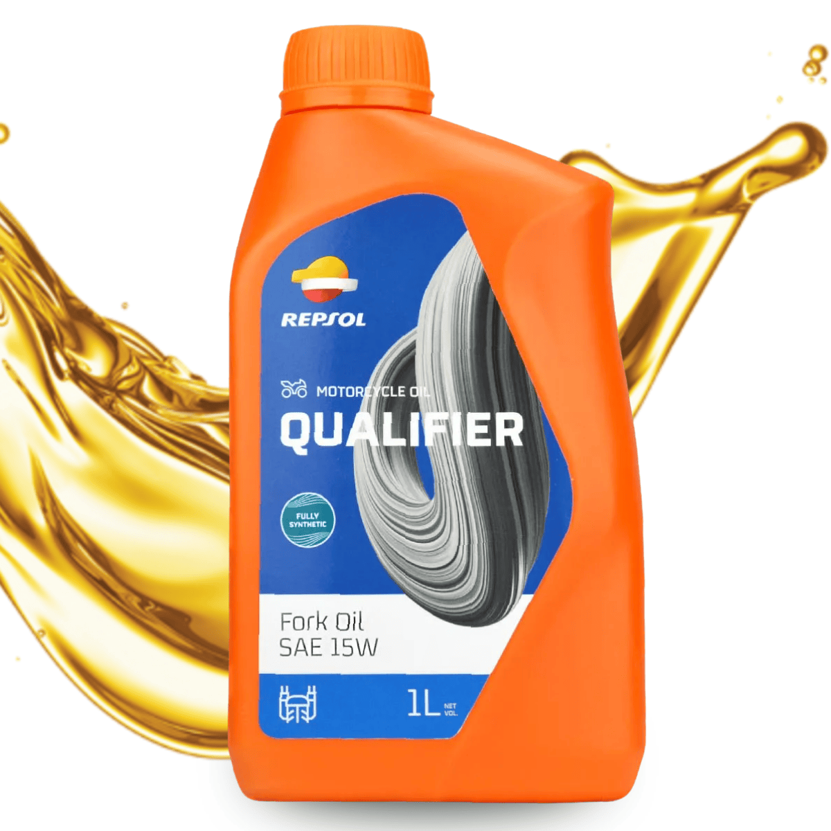 Oleo de Suspensão Qualifier Fork Oil SAE 15W 1L Repsol