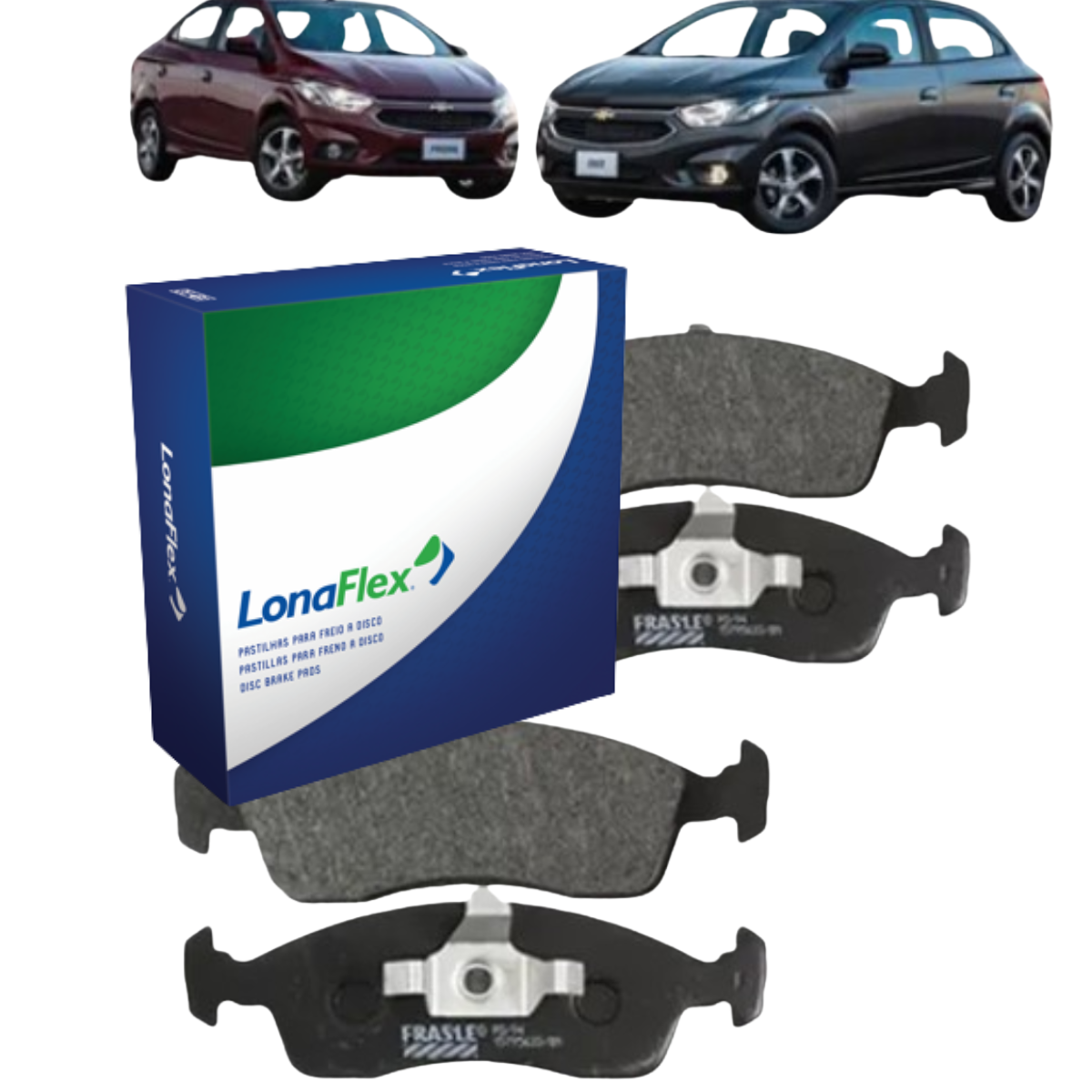 Pastilha de Freio Gol Voyage Parati Quadrado - P94 Lonaflex