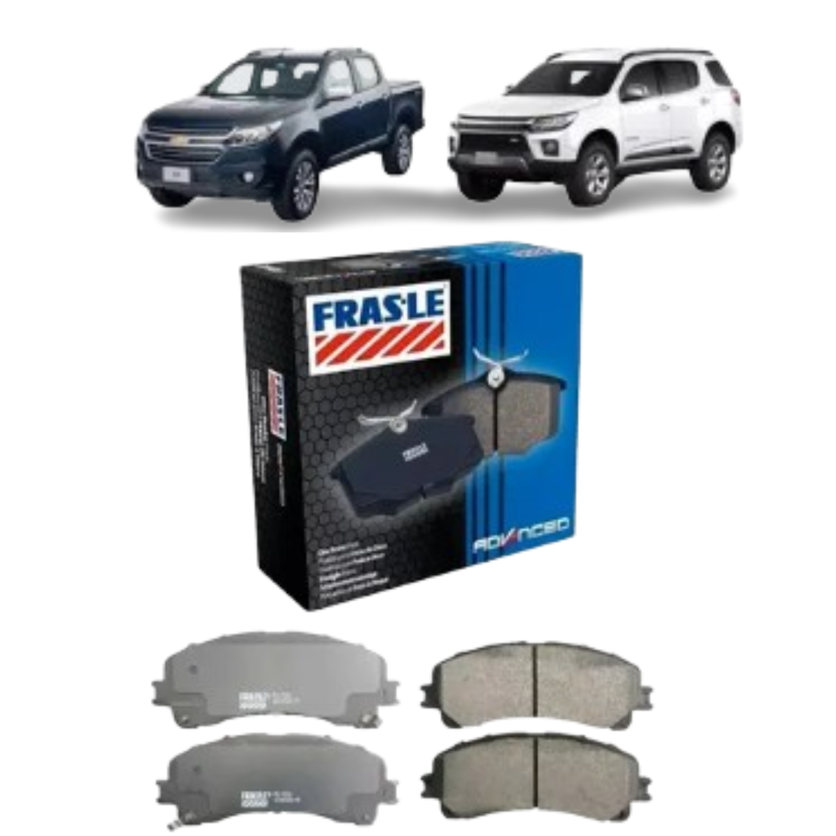 Pastilha Freio Dianteira Onix Prisma Cobalt Spin - PD1533 Frasle