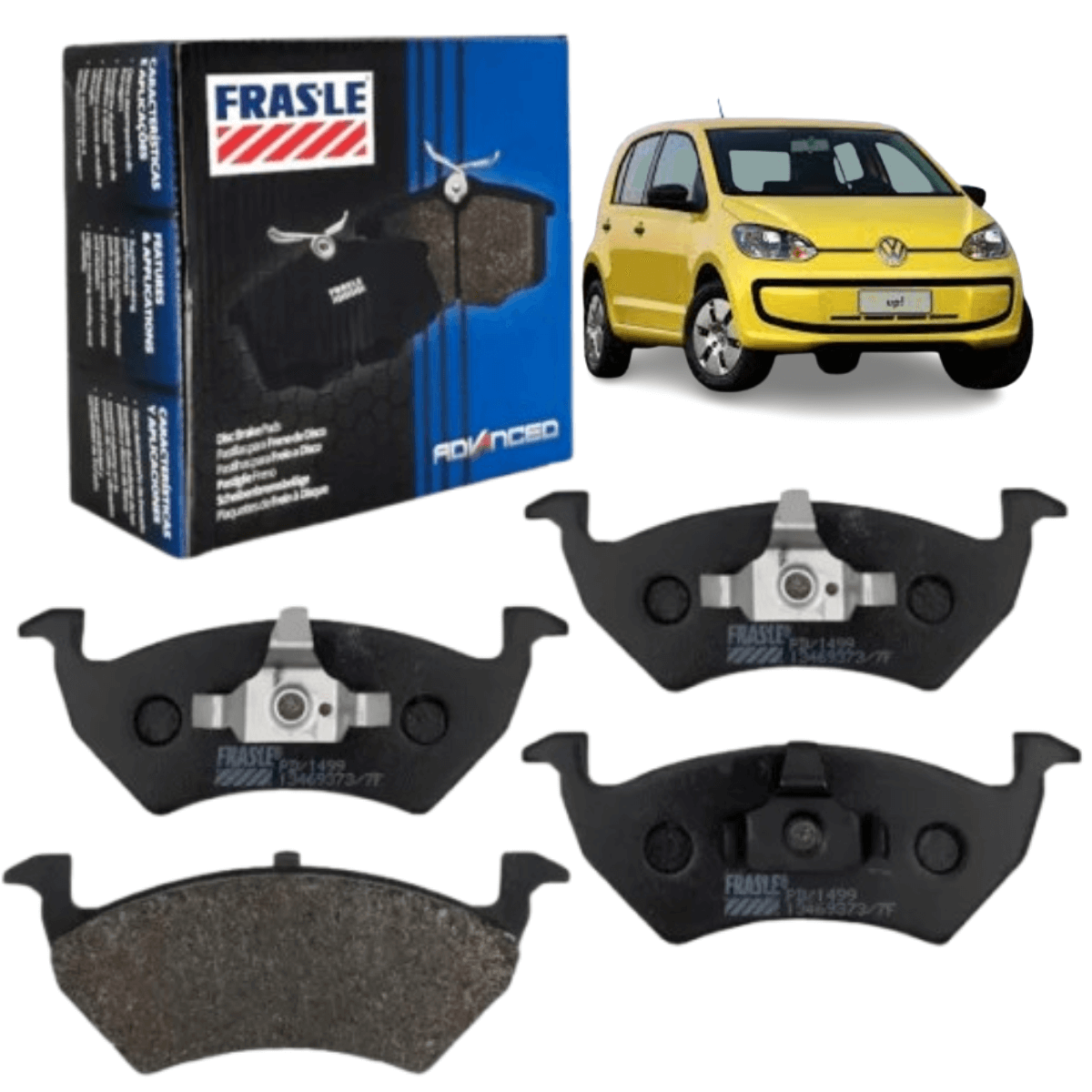 Pastilha Freio Dianteira Fox Gol Polo Saveiro - PD1499 Frasle