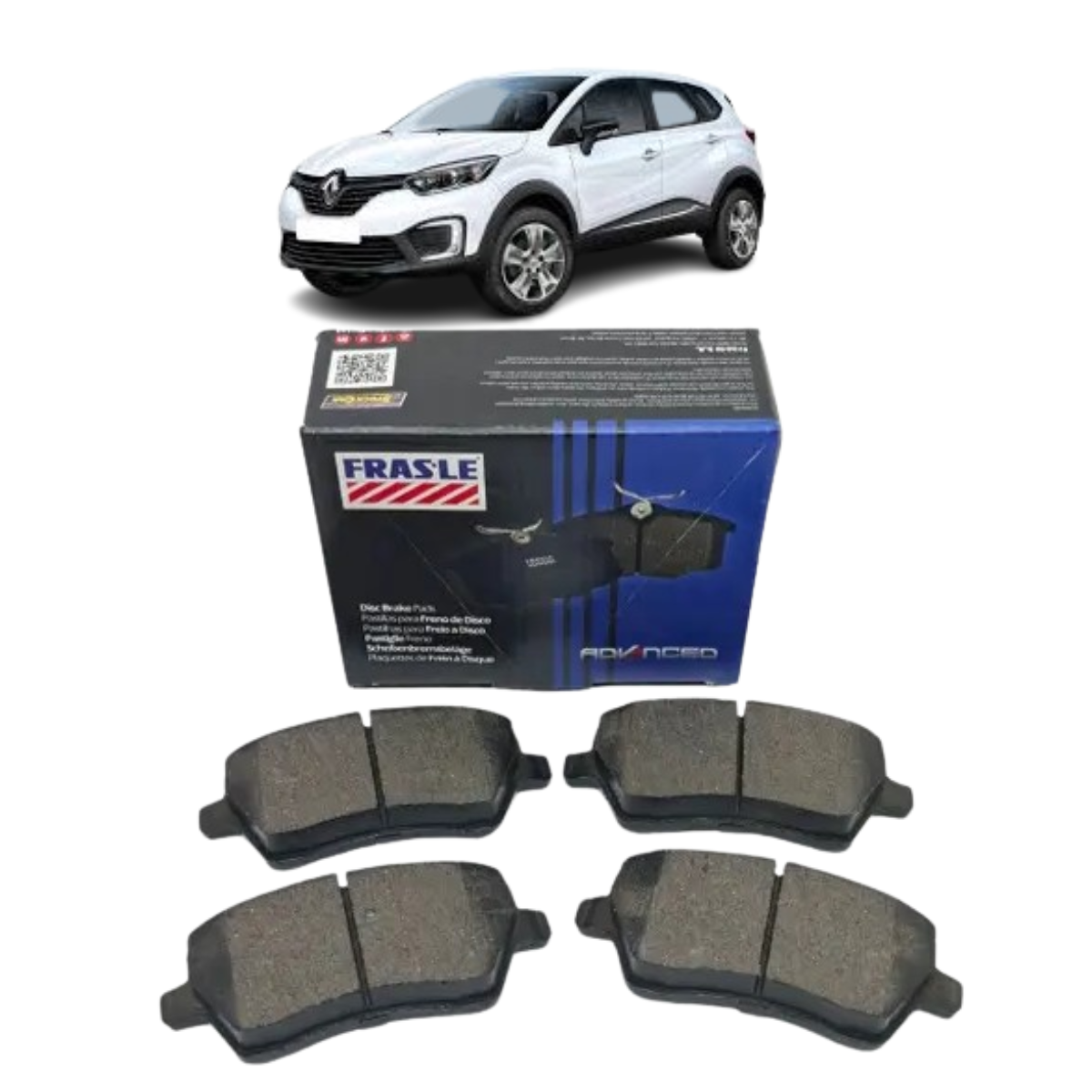 Pastilha Freio Dianteira Clio Logan Sandero - PD1386 Frasle