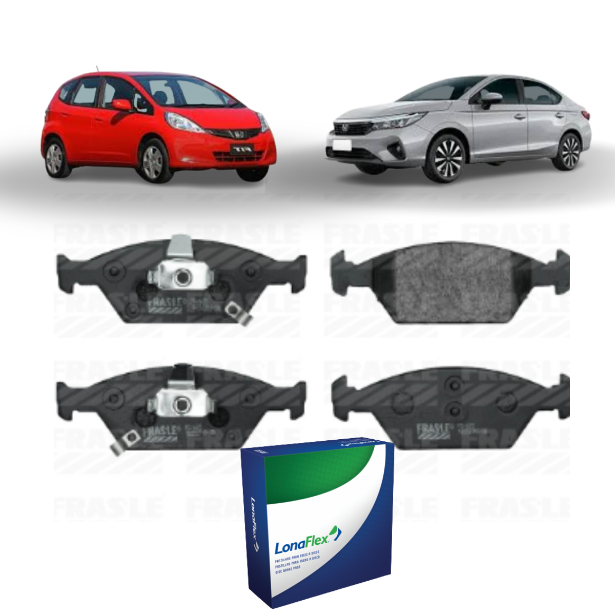 Pastilha Freio Dianteira Gol Voyage Saveiro - P685 Lonaflex