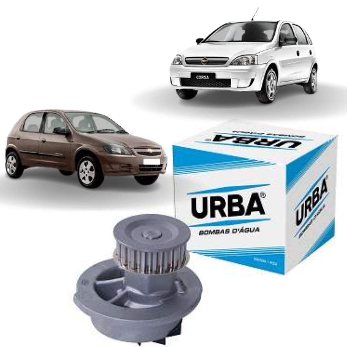 Bomba D Água Corsa Celta Classic Prisma UB0147 URBA