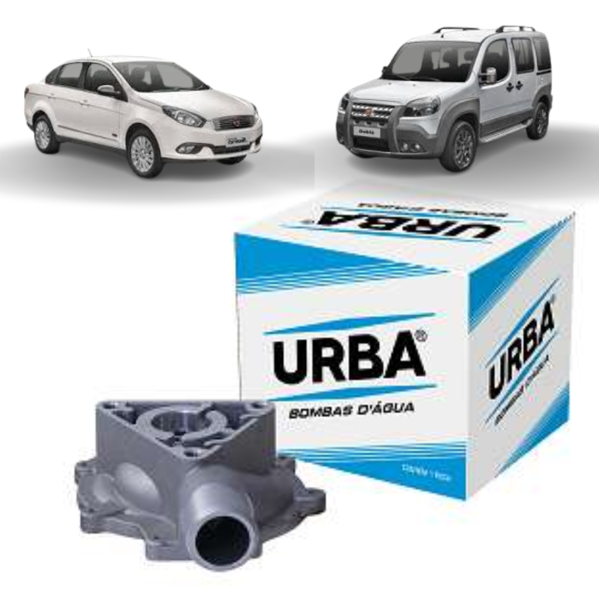 Bomba D Água UB0775 URBA - Fiat, GM, Peugeot, Citroen