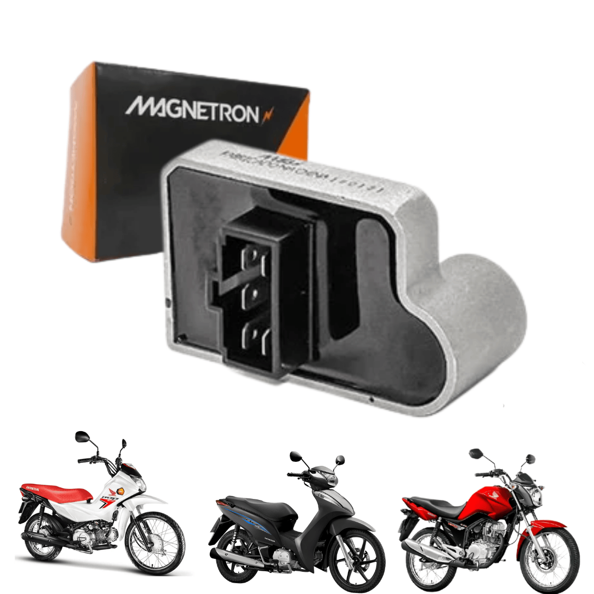 Regulador Retificador Bros Pop Biz CG CRF - 90274170 Magnetron