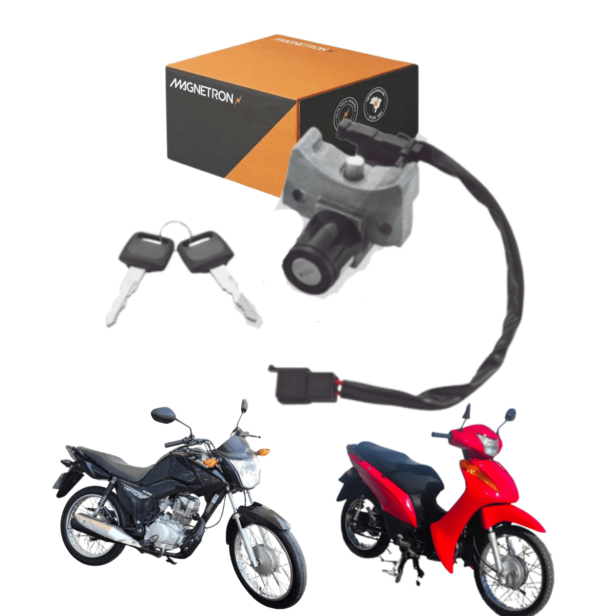 Chave Ignição CG 125/160 Fan Titan - 90260530 Magnetron