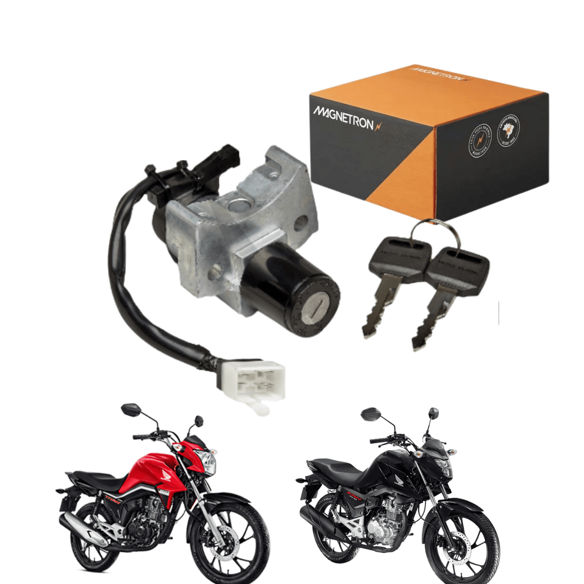 Chave Ignição CG 160 Fan Titan Start - 90260570 Magnetron