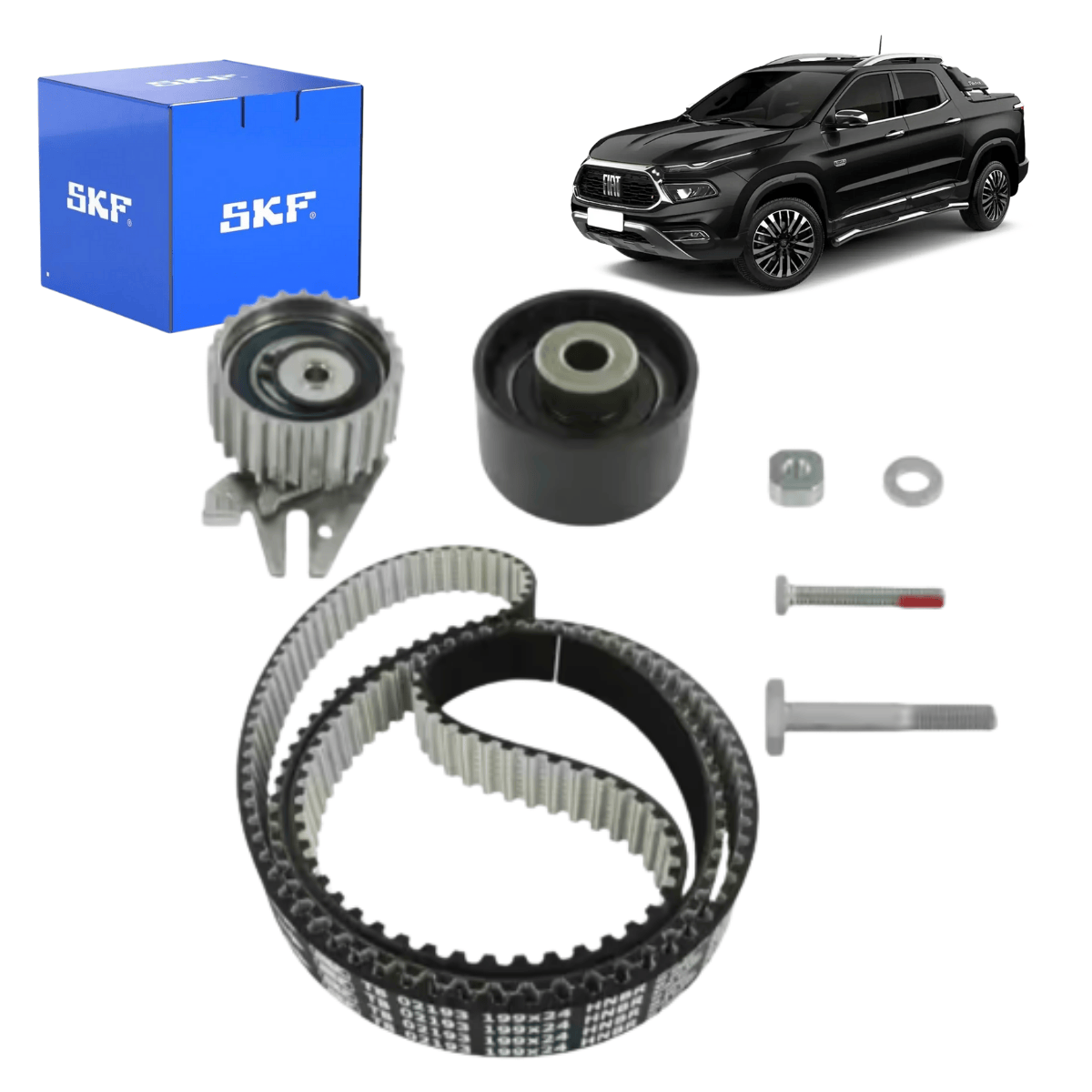 Kit Correia Sincronizada VKMA 05193 Toro 2.0 16V 2015 a 2024 SKF  VKMA05193