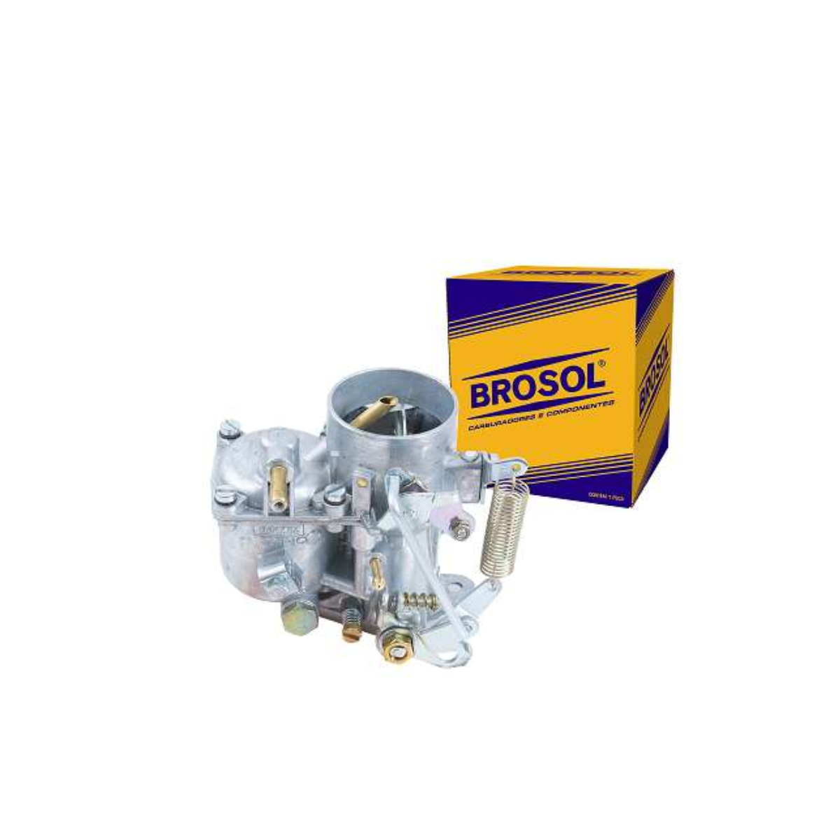 Carburador Fusca Brasília Kombi Motor 1300 - 112063 Brosol